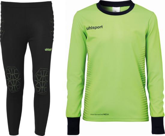 uhlsport PROGRESSIVE - Keepers T-shirt - fluo grün schwarz/neongroen